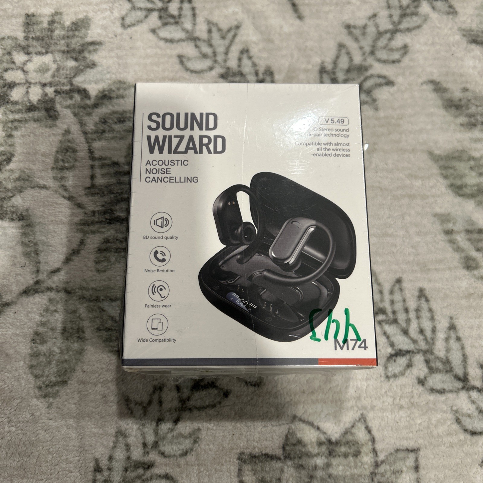 Sound Wizard M74 ANC In Ear Wireless Headphones – Ai Translator iOS Android