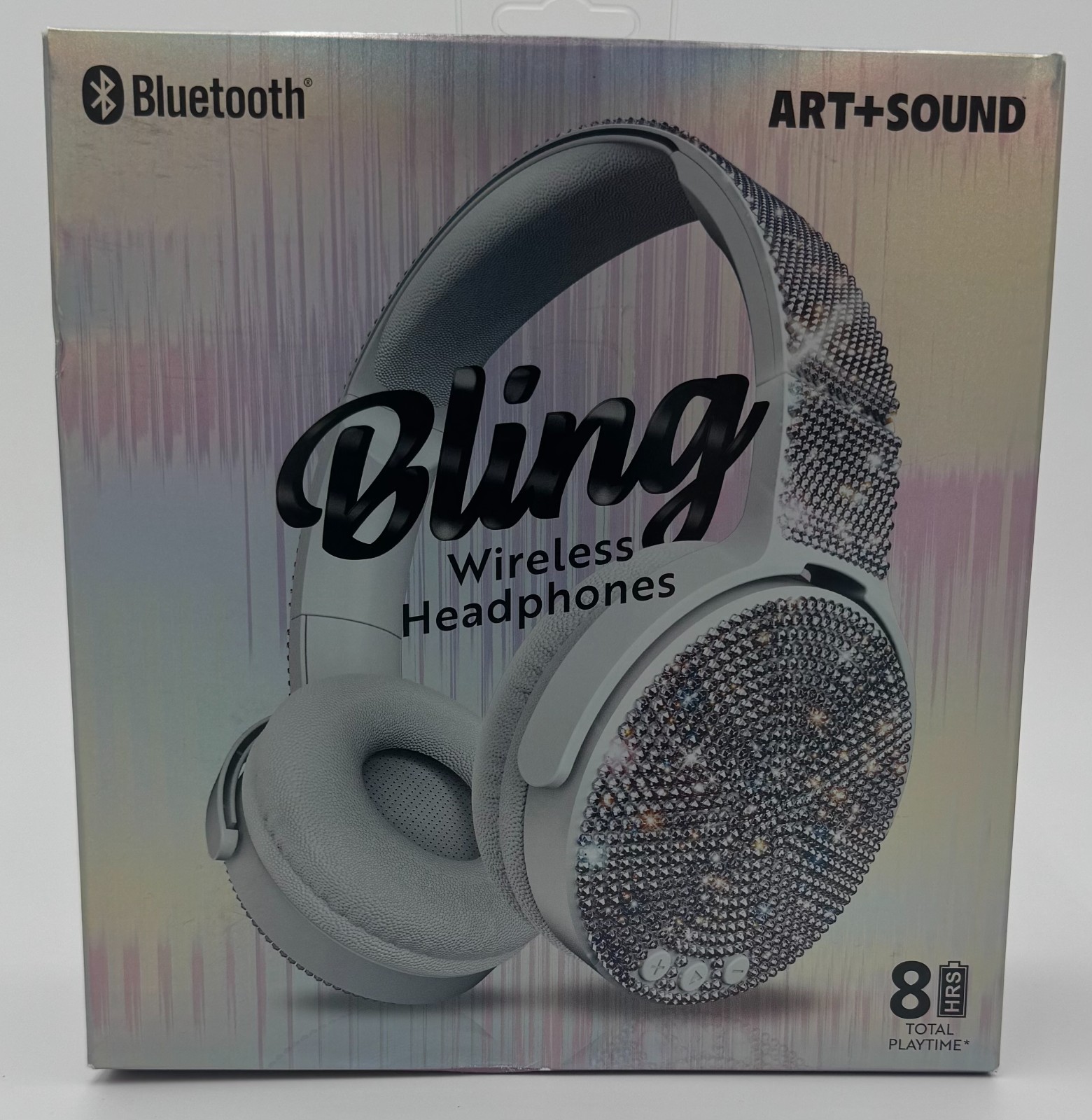 BLING Wireless Headphones, Bluetooth, Art+Sound, New/Open Box