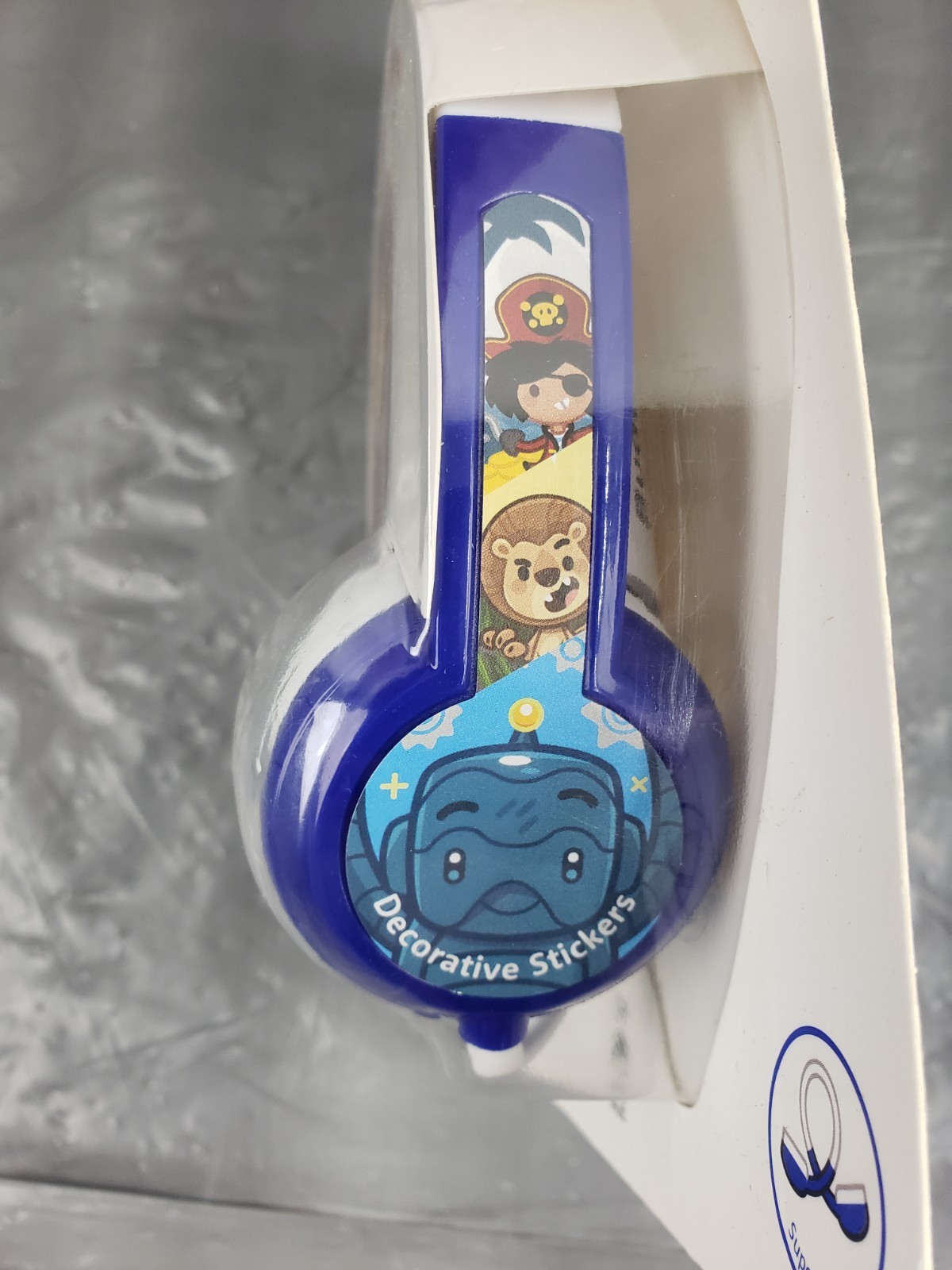 New Buddy Phones Safe Audio 85 for Kids Volume Limiting Headphones Anti Allergic