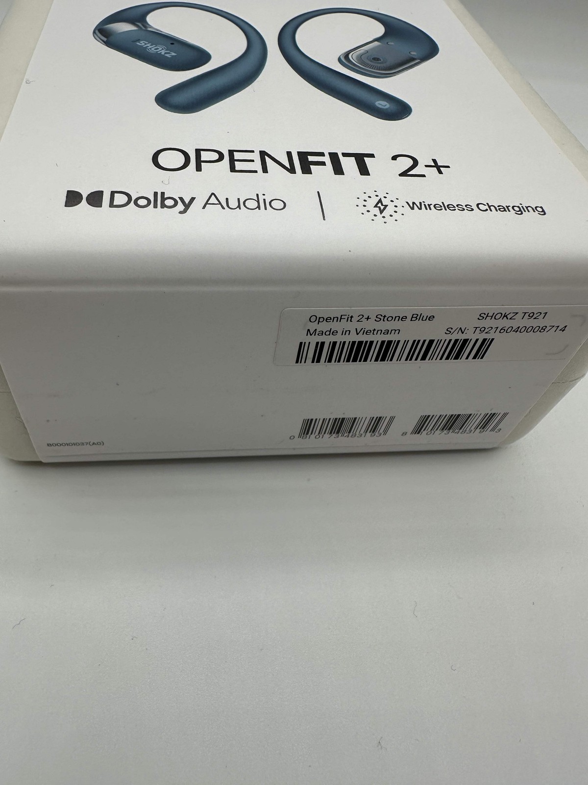 Shokz OpenFit 2 Plus Headphones Blue New In Box