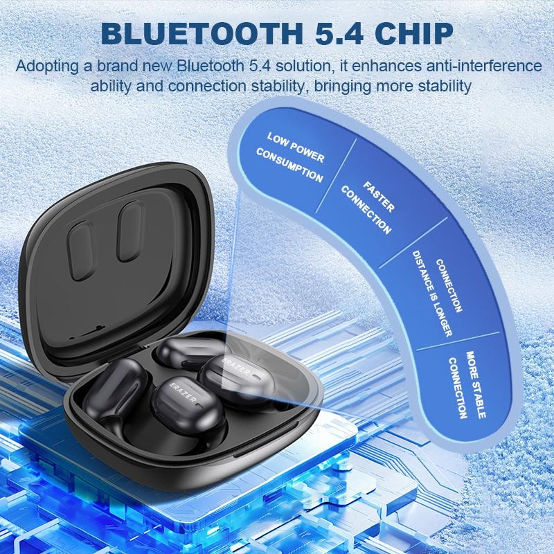 ERAZER XP2 Wireless Earbuds Bluetooth Headset AI Translator Headphone LED Screen