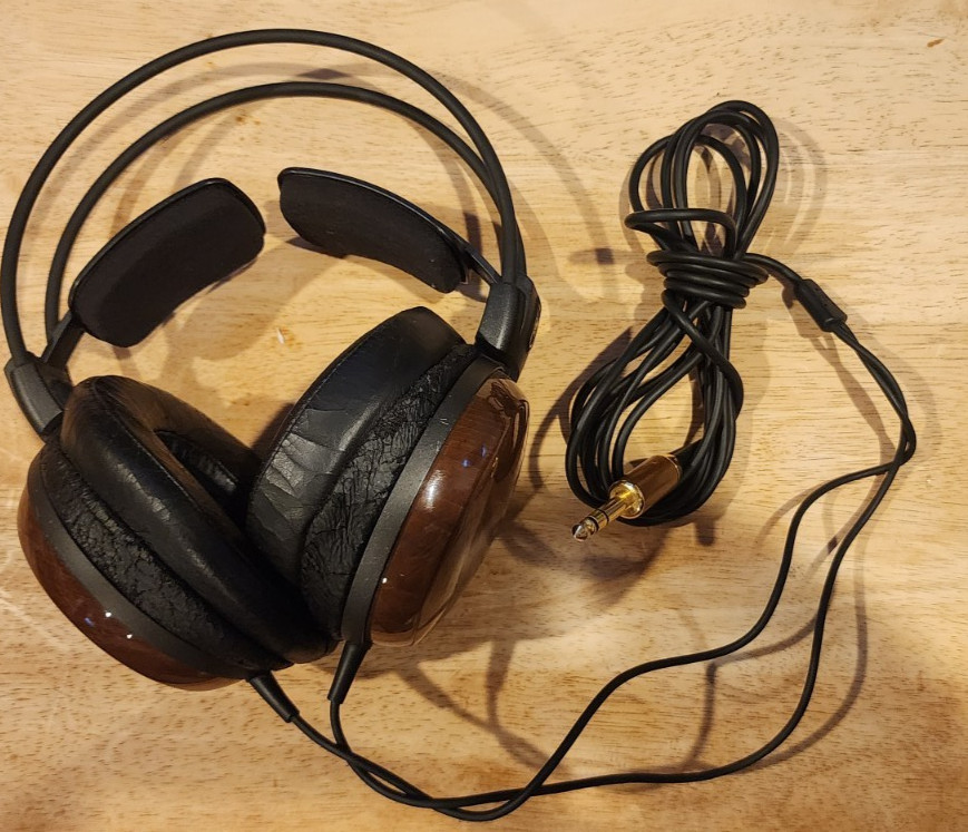 Audio Technica ATH-W1000Z Maestoso Teac Wood Headphones For Classical Music