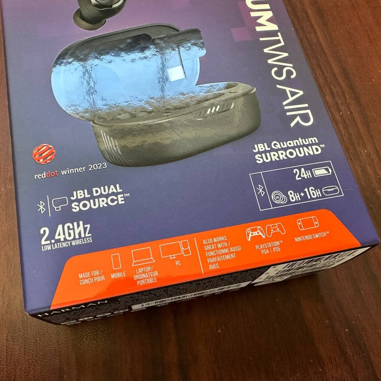 JBL Quantum TWS Air True Wireless Gaming Earbuds Bluetooth 5.2