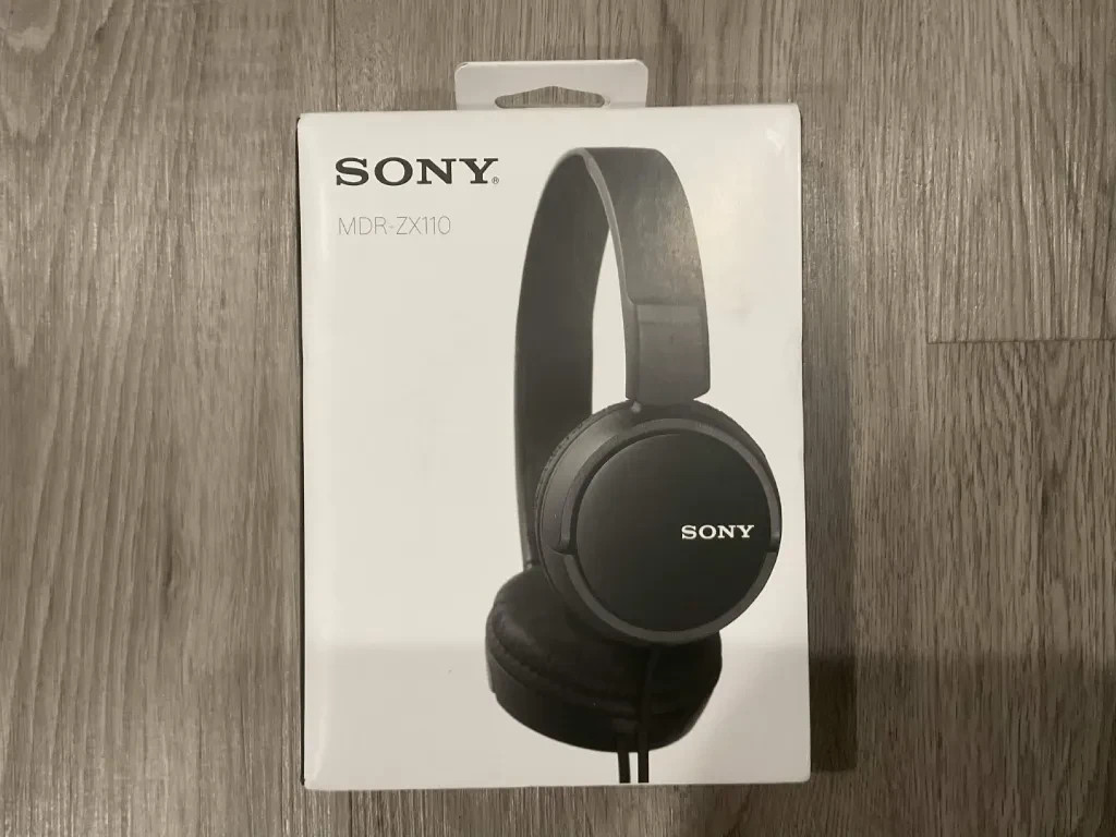 Sony MDRZX110 Monitor Wired Headphones – Black