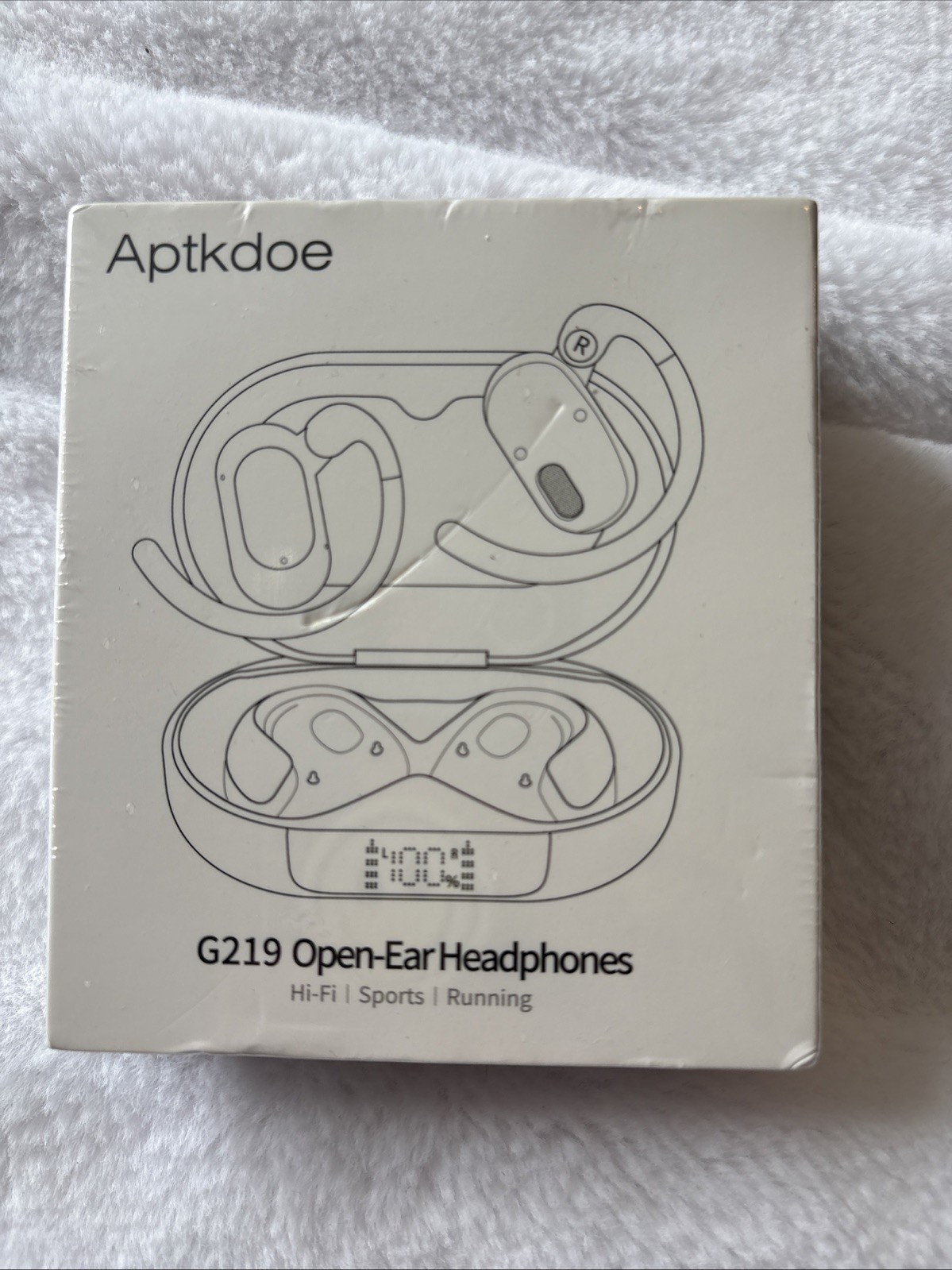 Aptkdoe G219 Open-Ear Wireless Bluetooth Ear-hook Headphones Sealed