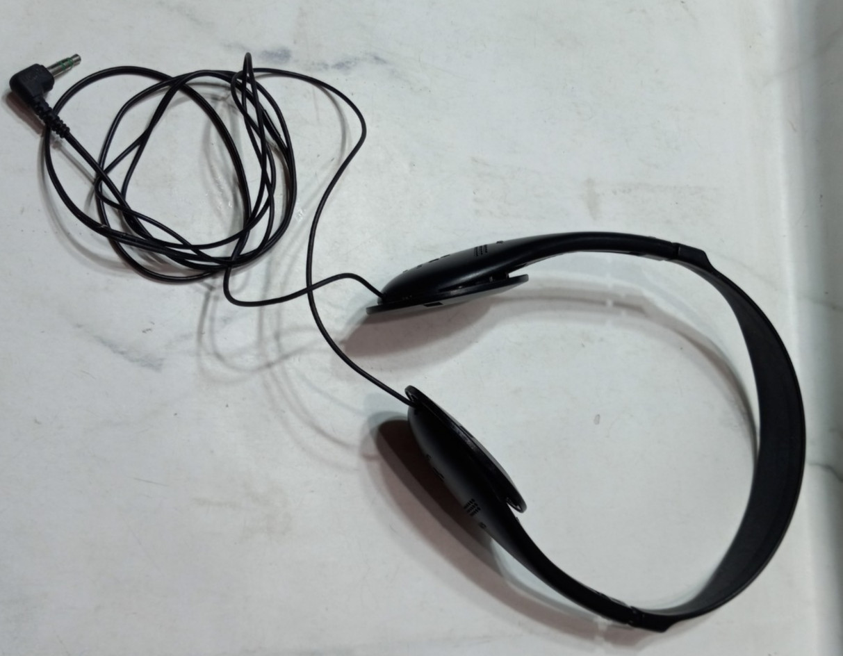 SONY MDR-027 Headband Headphones NO Ear Foams Tested Works