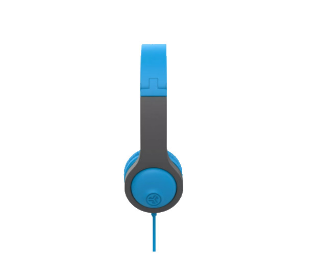 JLab JBuddies 2ND GEN Kids Headphones Volume Safe All-day Comfort BLUE/GRAY B35