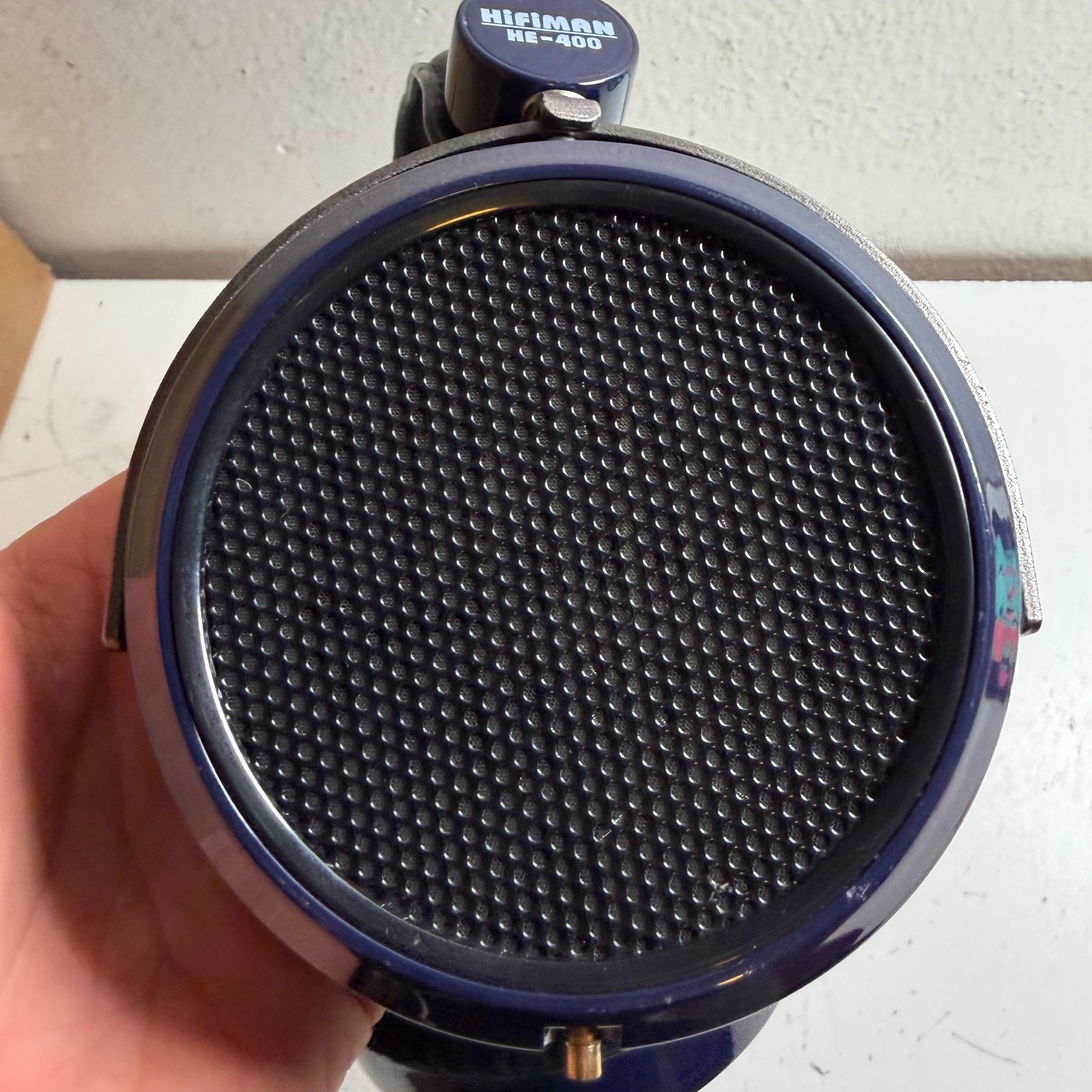 HiFiMAN HE-400 Blue Wired Portable Planar Magnetic Over the Ear Headphones