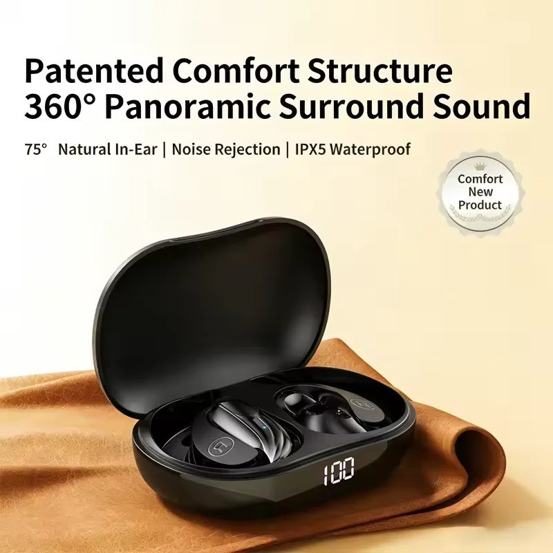 New LP75 TWS Bluetooth 5.4 Sports Waterproof Gym Wireless Running Headphones ✅⭐