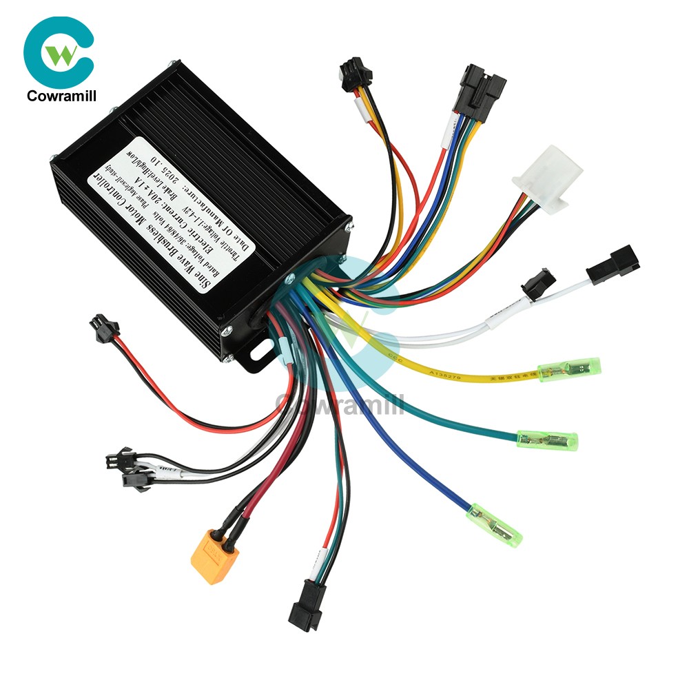 15PCS 36V 48V 20A Sine Wave Brushless Motor Controller 350W-500W