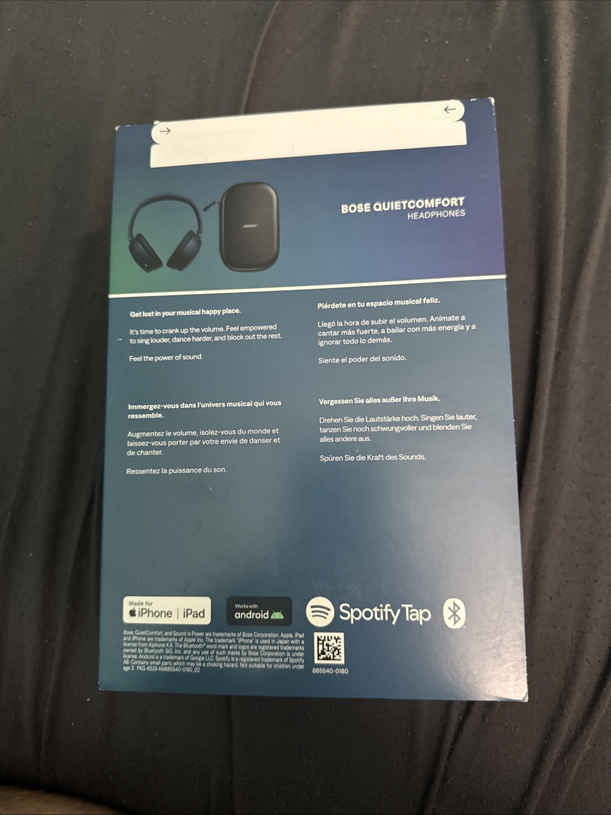 Bose QuietComfort Wireless Headphones – Limited Edition Twilight Blue