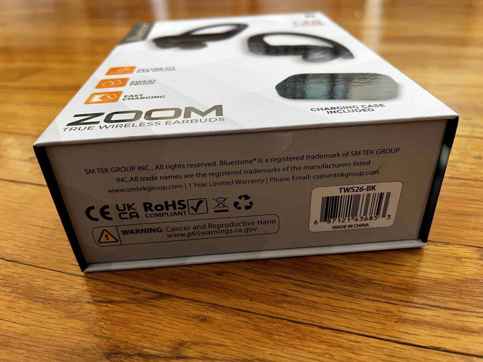Bluestone TWS26-BK Zoom True Wireless Earbuds – FREE Shipping