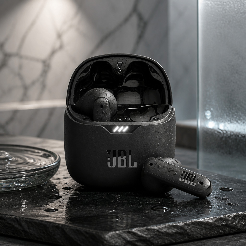JBL Tune Flex – True Wireless Noise Cancelling Earbuds (Black)