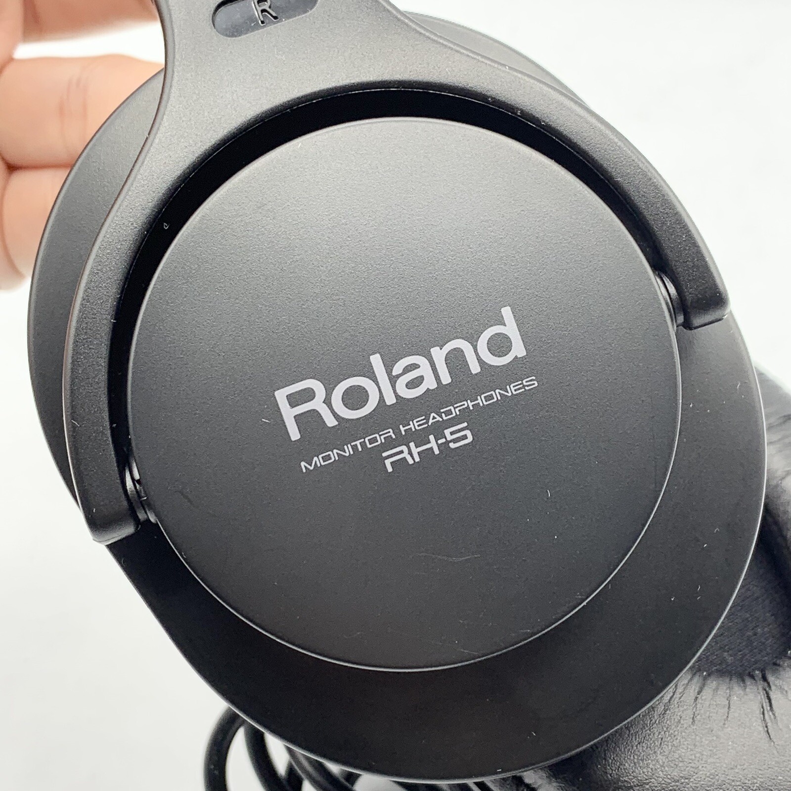 Roland RH-5 Headphones Studio Monitor Music Audio Black 3.5mm Wired Tested