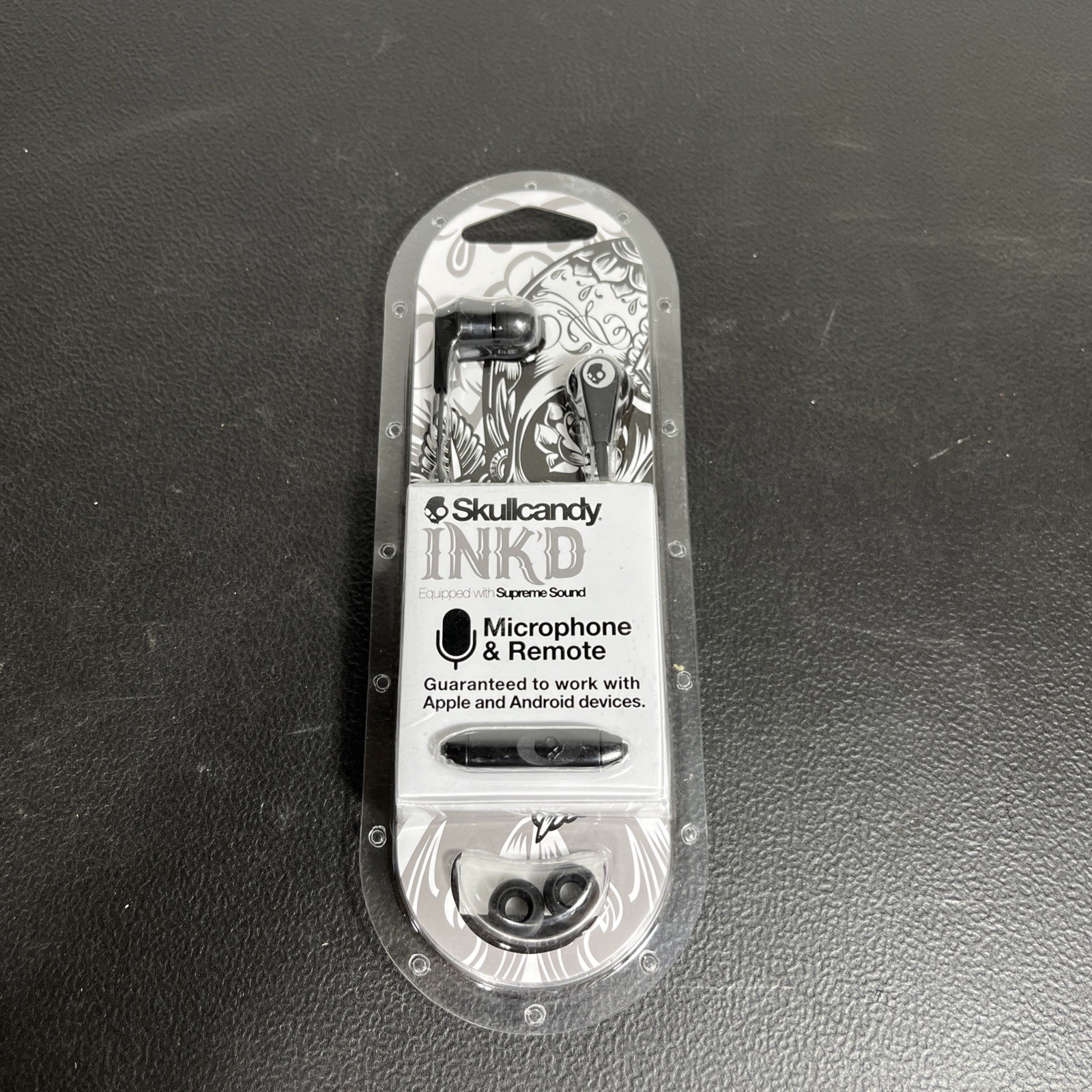 Skullcandy Ink’d S2IKDY-003 Earphone with In-Line Microphone BLACK
