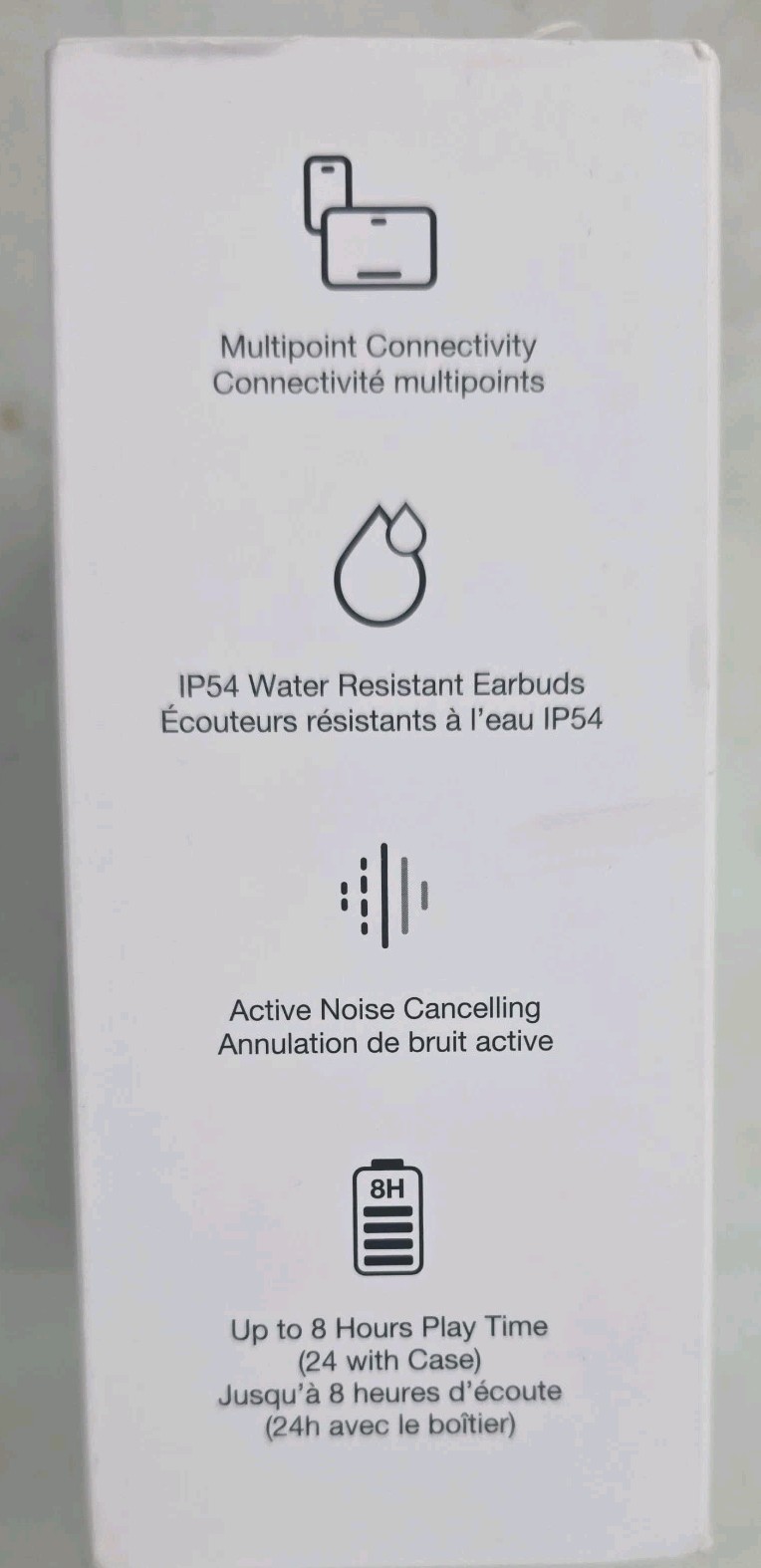 Bowers Wilkins B&W Pi6 TW Premium In-Ear Bluetooth Headphones Cloud Grey NA