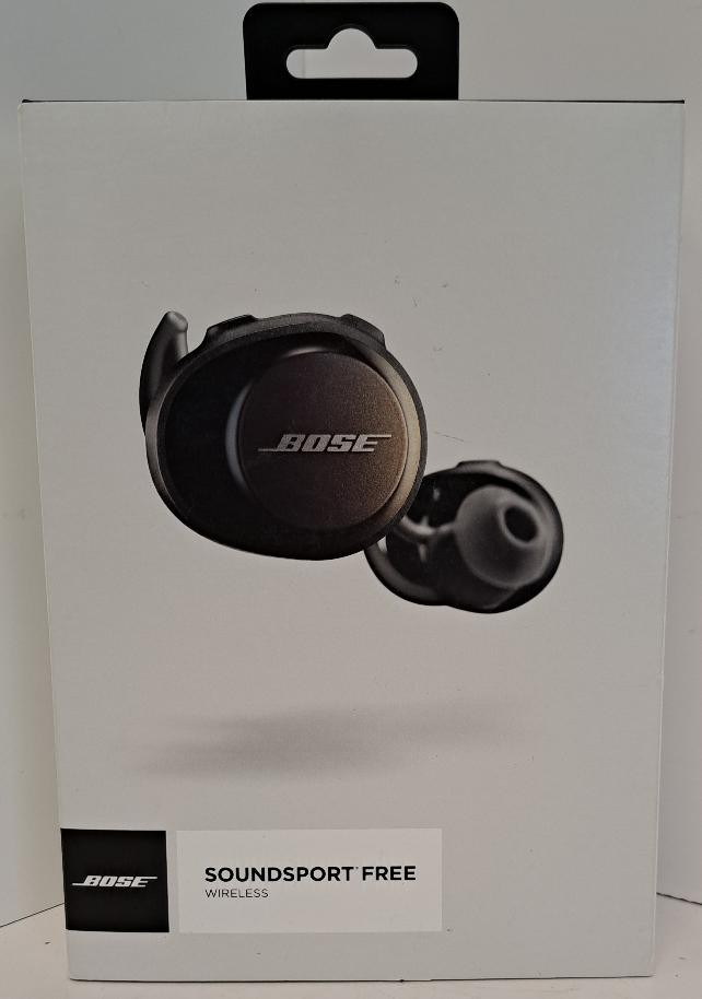 BOSE SOUNDSPORT FREE EARBUDS CONDITION AS PICTURED TESTED WORKS SOME (P10023469)