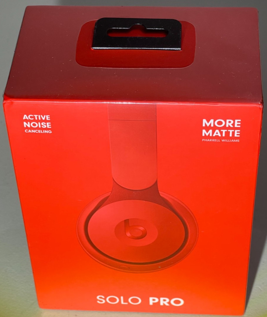 Beats Solo Pro Pharrell Williams ANC Wireless Headphones On-Ear Apple MRJC2LL/A.