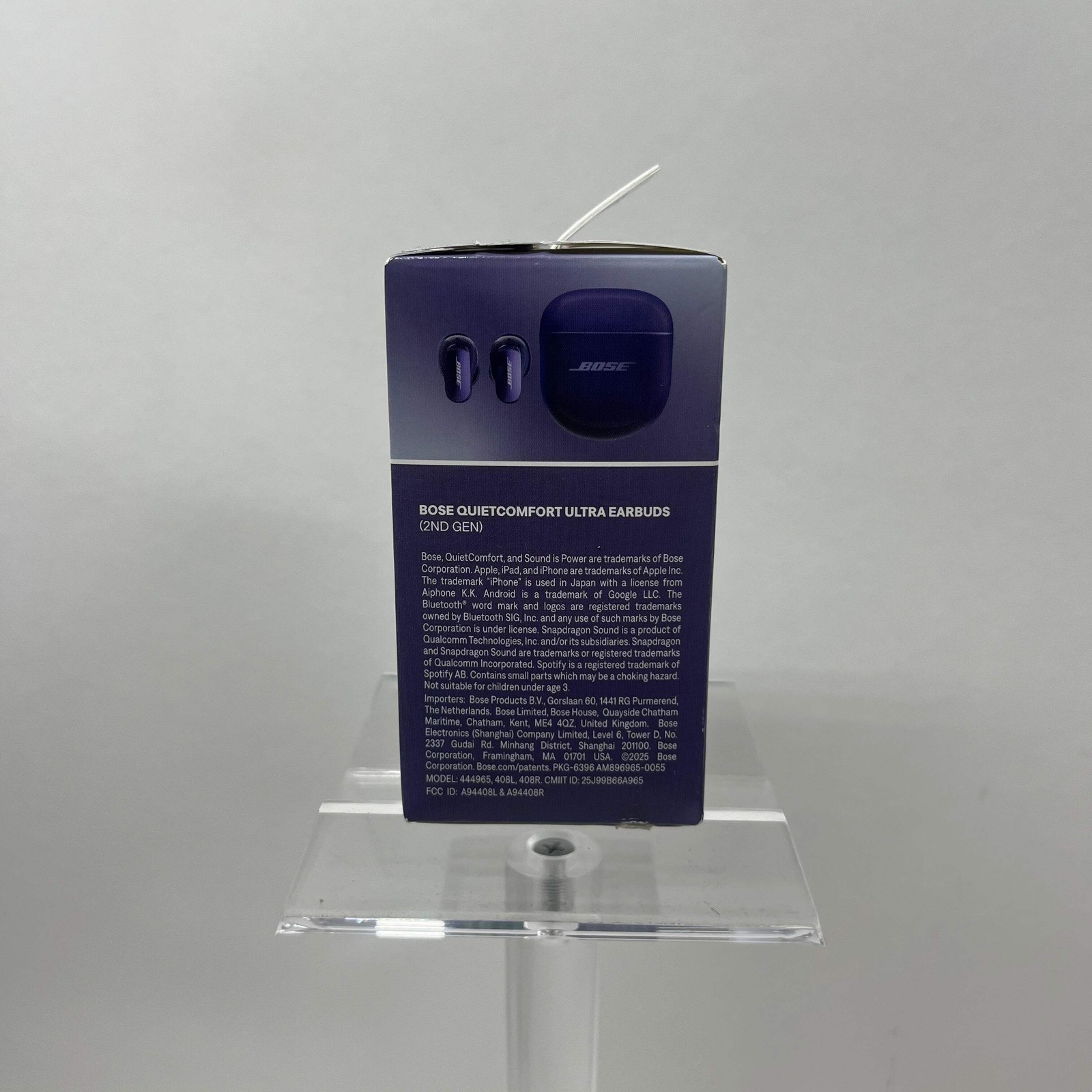 New Bose QuietComfort Ultra In-Ear Noise Cancelling Bluetooth Earbuds purple