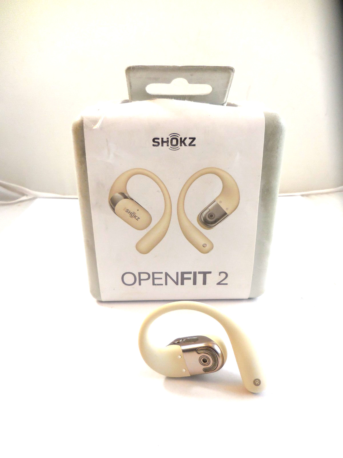 Shokz OpenFit 2 Open-Ear True Wireless replacement Right Earbud (T920)- Beige