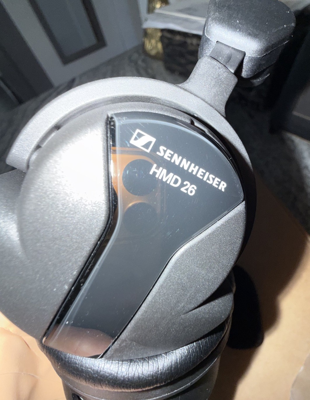 Sennheiser HMD 26 Dual-Ear On-Ear Headset with Dynamic Microphone – Brand New