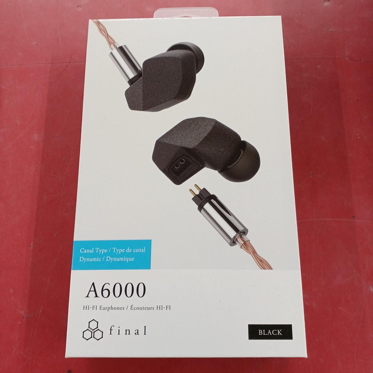 Final A6000 Wired In-Ear Earphones Hi-Res Audio From Japan Used