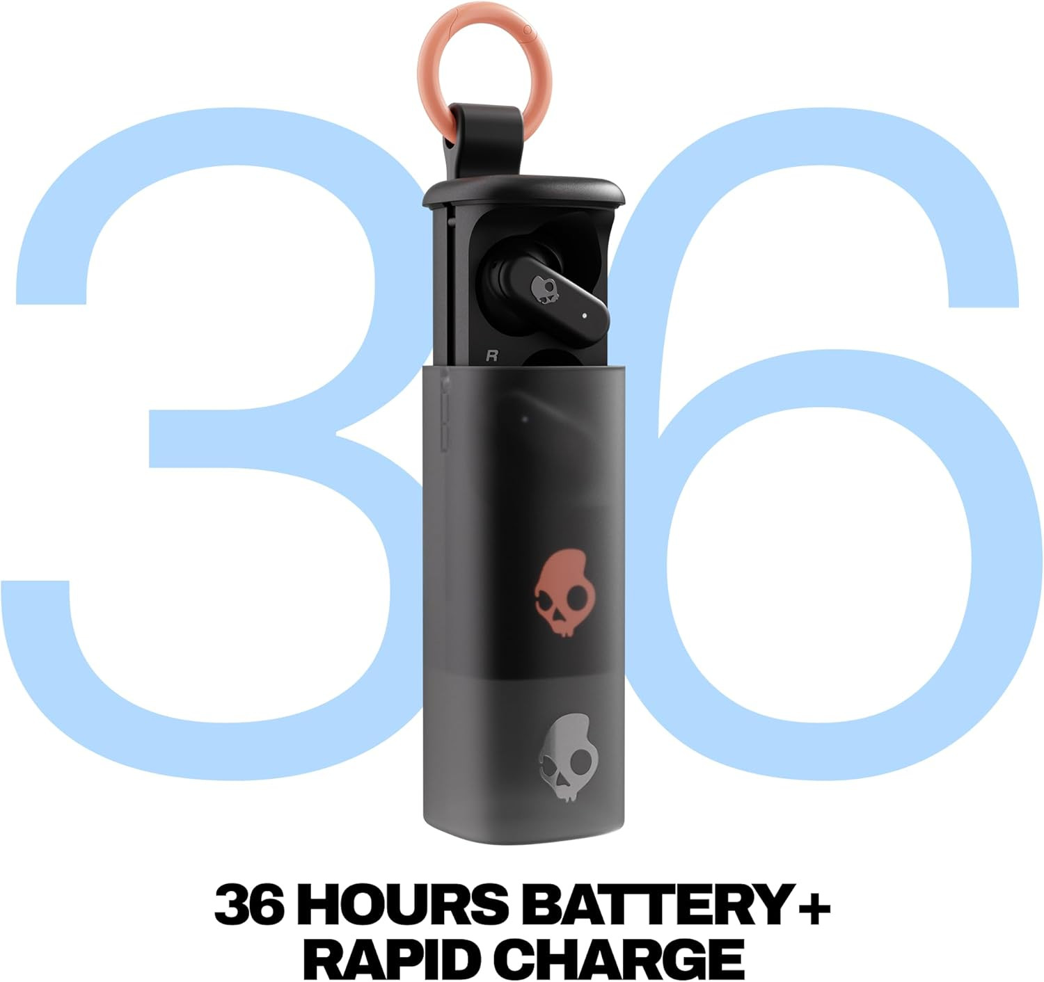 Skullcandy Dime Evo Wireless Earbuds, Bluetooth Headphones, Noise Isolating Fit,