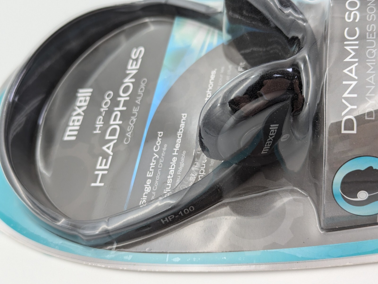 New Sealed Maxell HP-100 Budget Stereo Headphones GRADE A