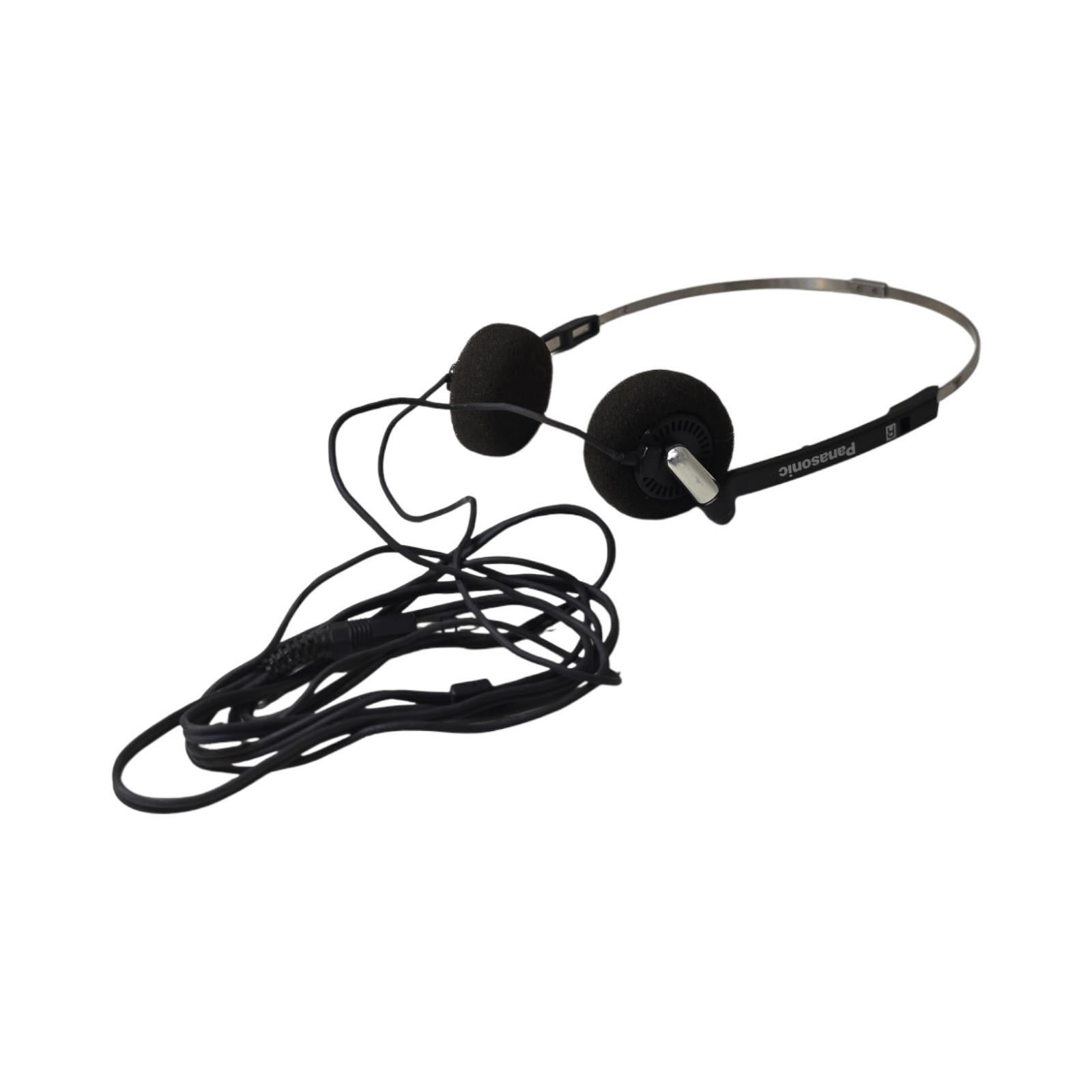 RARE Vtg Panasonic Folding Metal Band Headphones Portable Audio Walkman 80s 90s