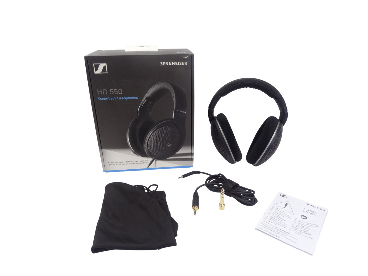 Sennheiser HD 550 Open-Back Audiophile Headphones 700455 – Free shipping