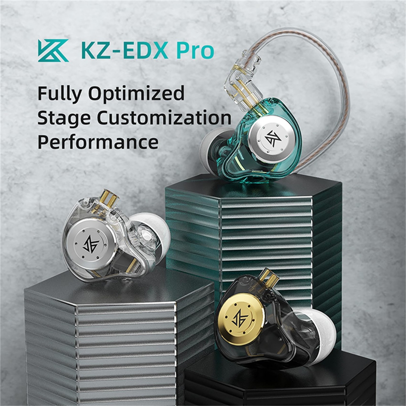 High-Performance In-Ear Monitor Headphones, 10mm Dynamic Driver, Deep Bass, Wire