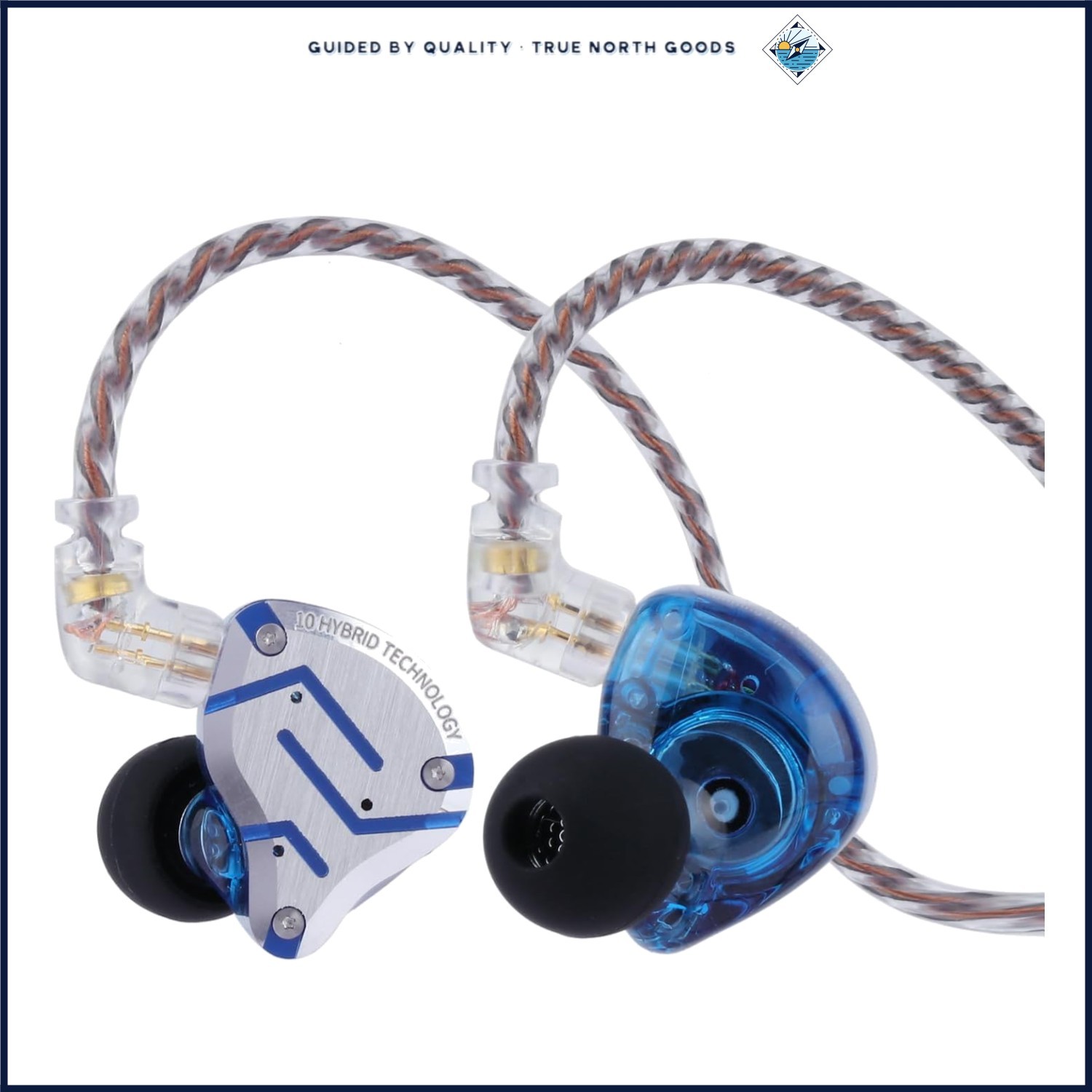 In-Ear Monitors with 40000 Hz Frequency Response for Superior Audio Experience