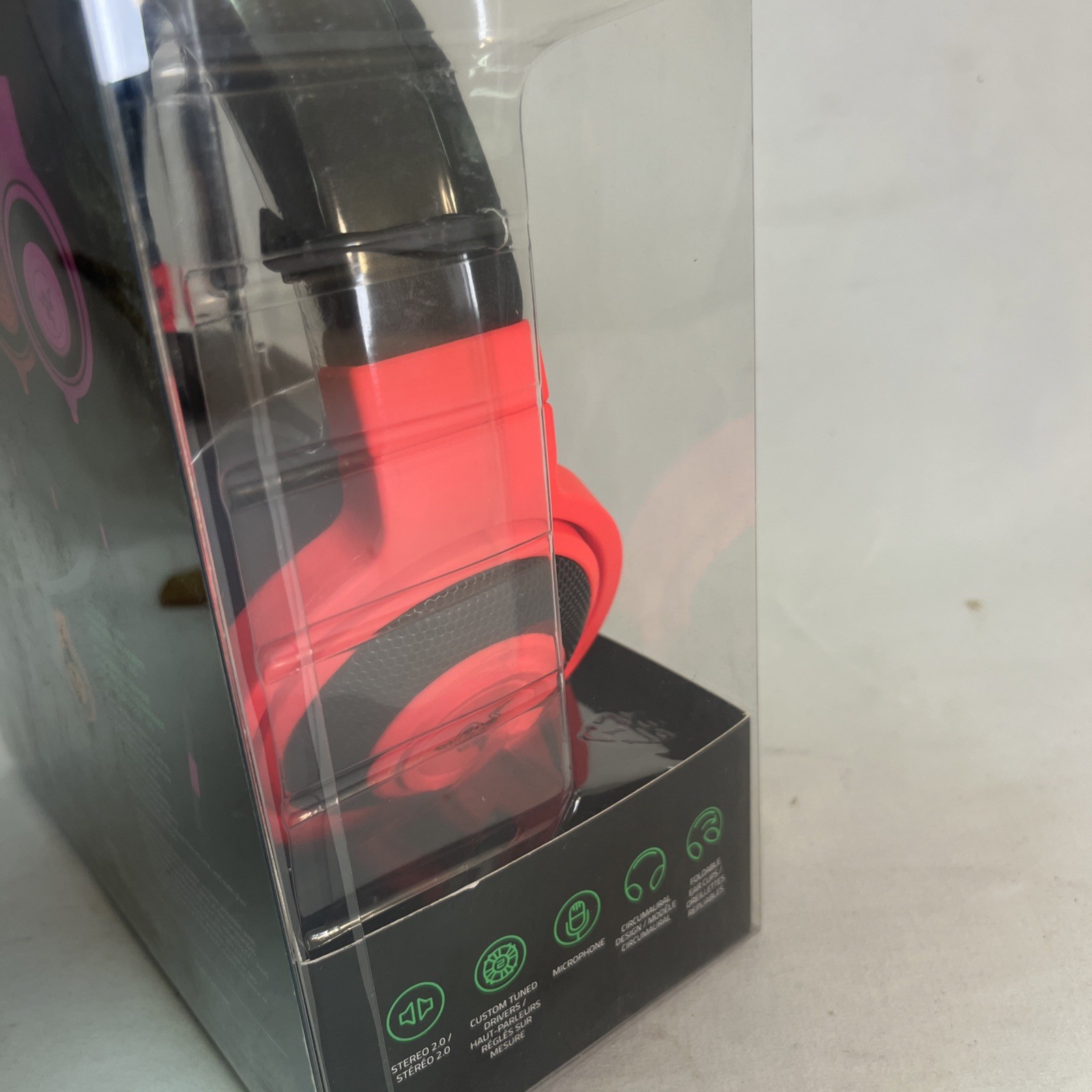 Razer Kraken Mobile Headphones Neon Red RZ04-01400300-R3U1
