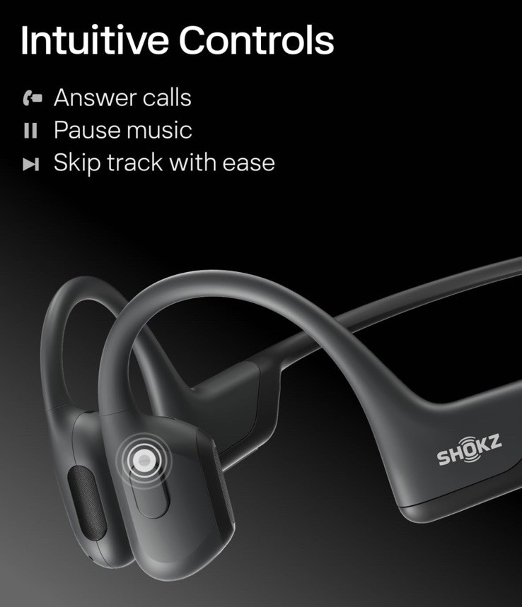 SHOKZ OpenRun Pro – Open-Ear Bluetooth Bone Conduction Sport Headphones