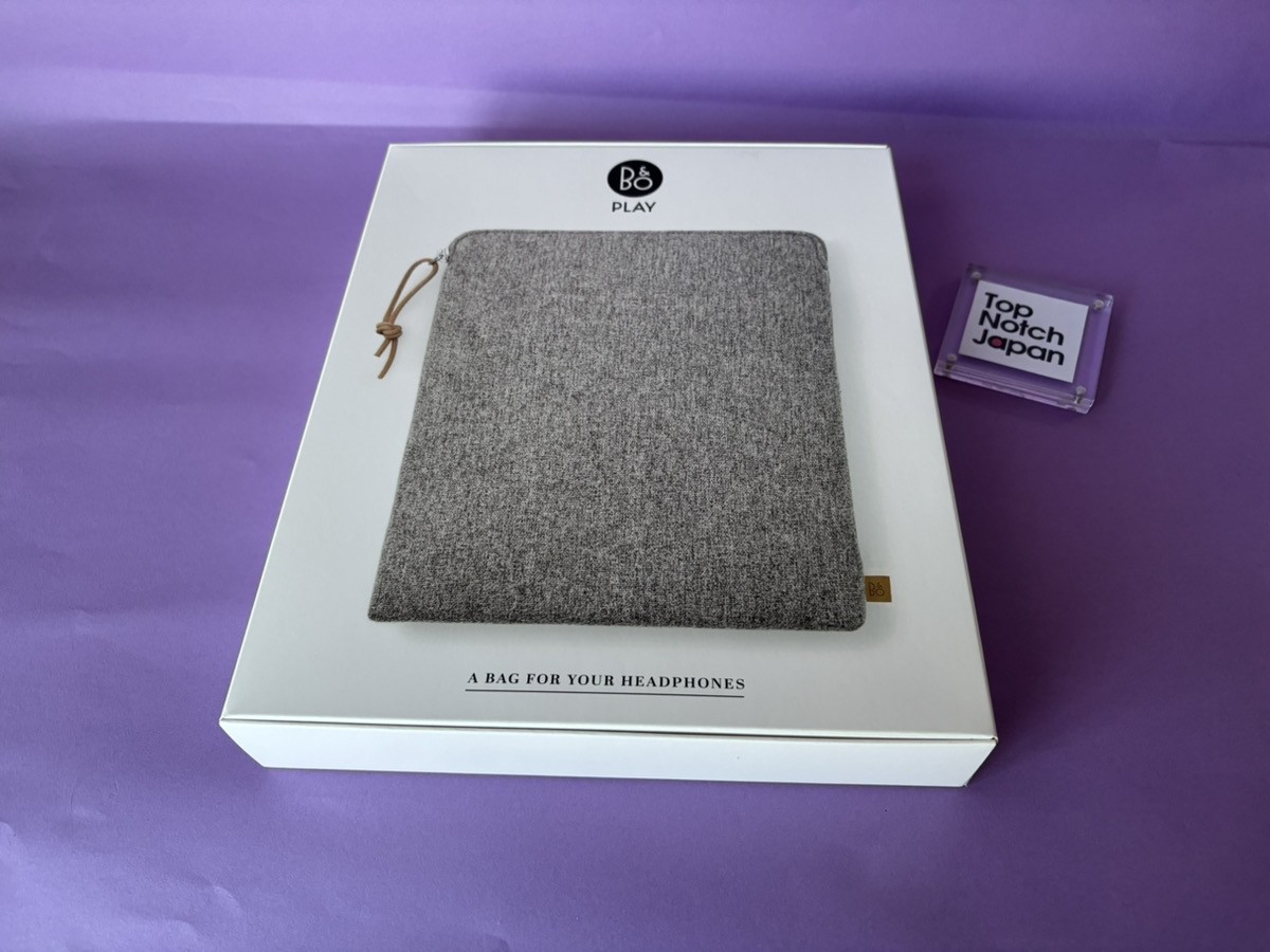 BANG & OLUFSEN Official Protective Bag Case for B&O Headphones Gray NEW