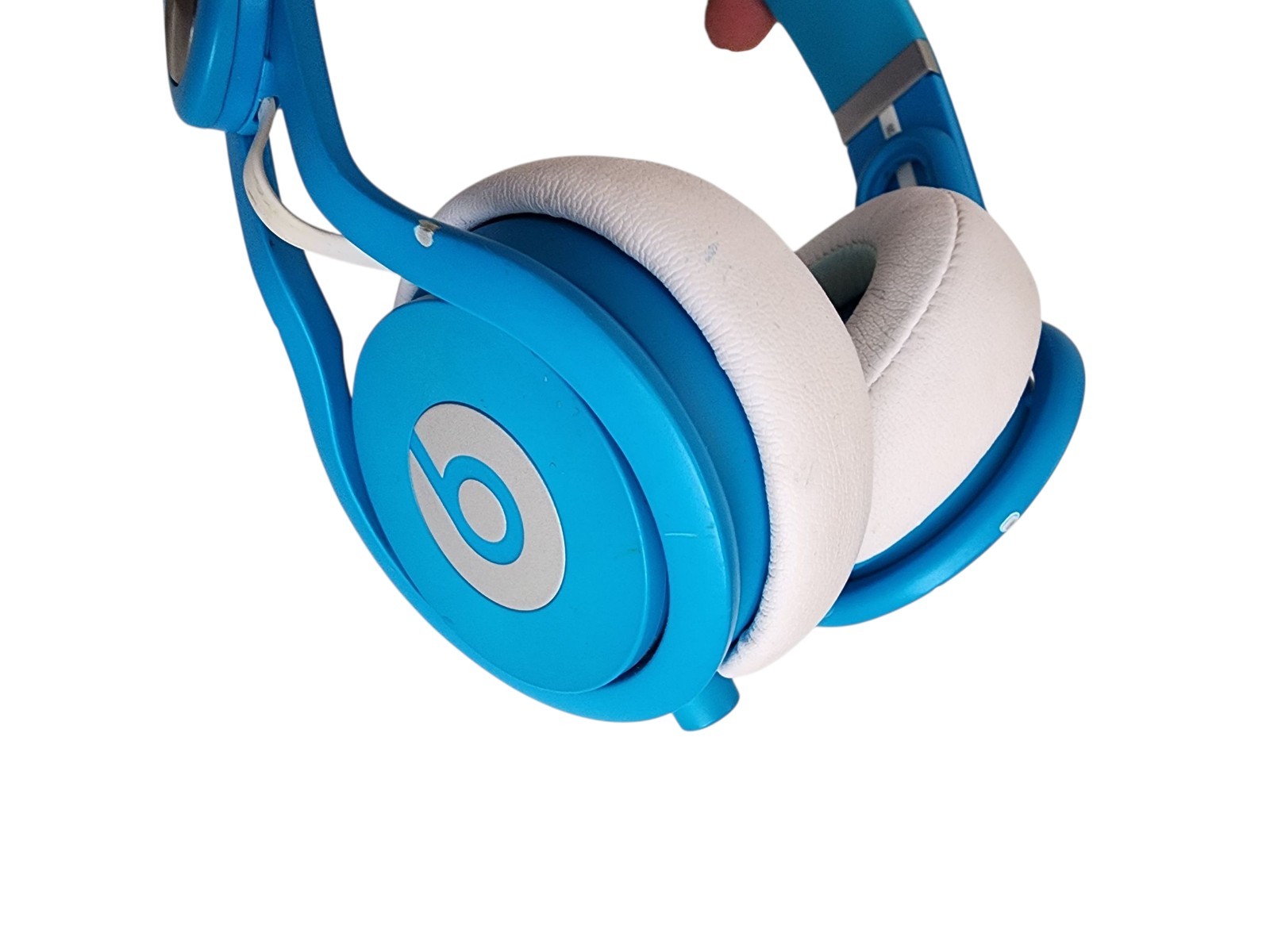 Beats Mixr Wired On-Ear Headphones Blue White – Tested & Excellent Condition