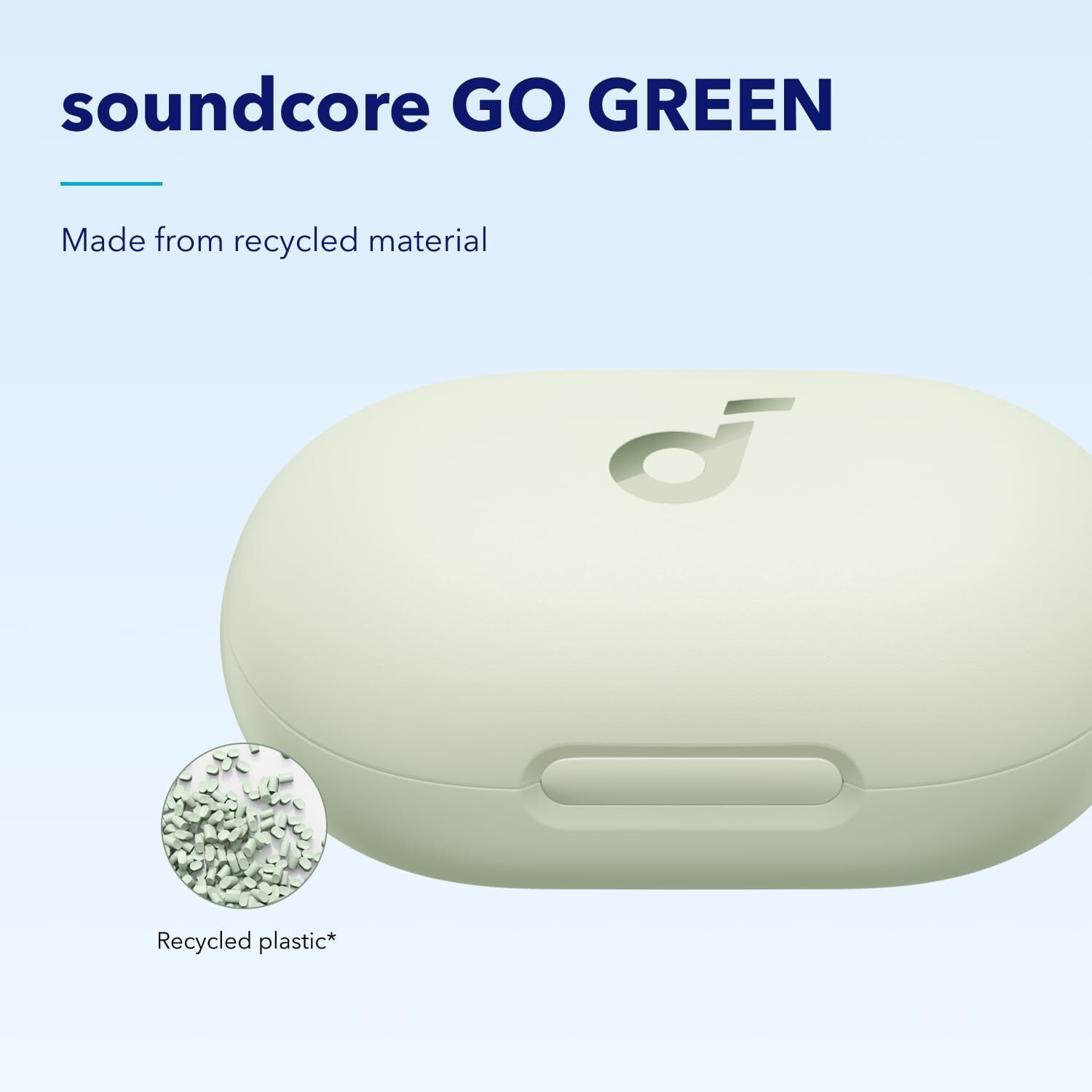 Soundcore Space A40 Wireless Earbuds Auto-Adjustable ANC Hi-Res 50H Play (Green)