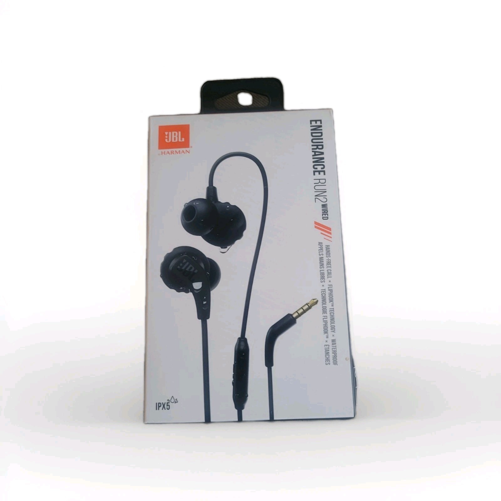 JBL Endurance RUN Sweatproof Sport Earbuds In-Ear Headphones Wired 3.5mm – NEW