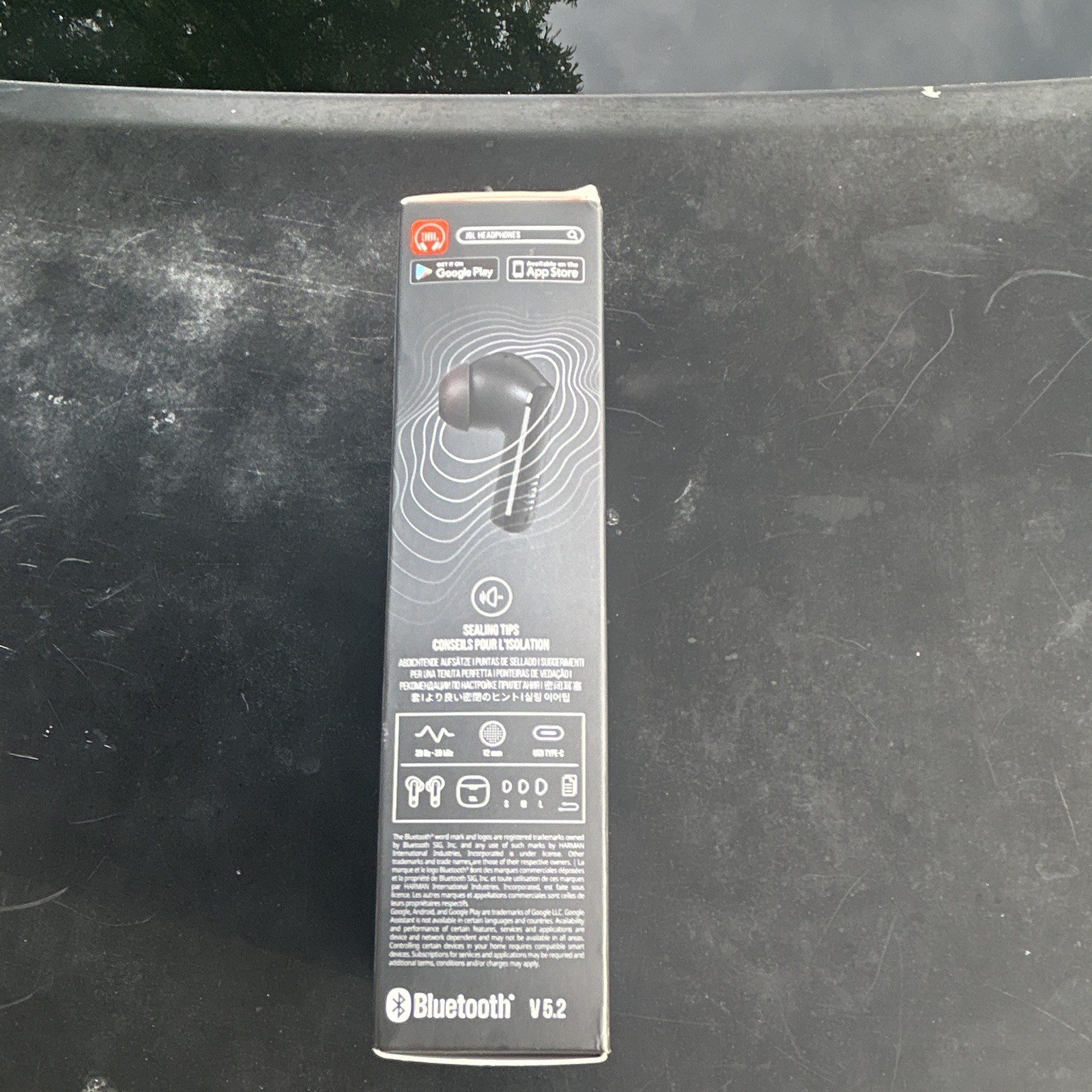 JBL Tune Flex True Wireless In-Ear Bluetooth Earbuds Black ANC Built-In Mic