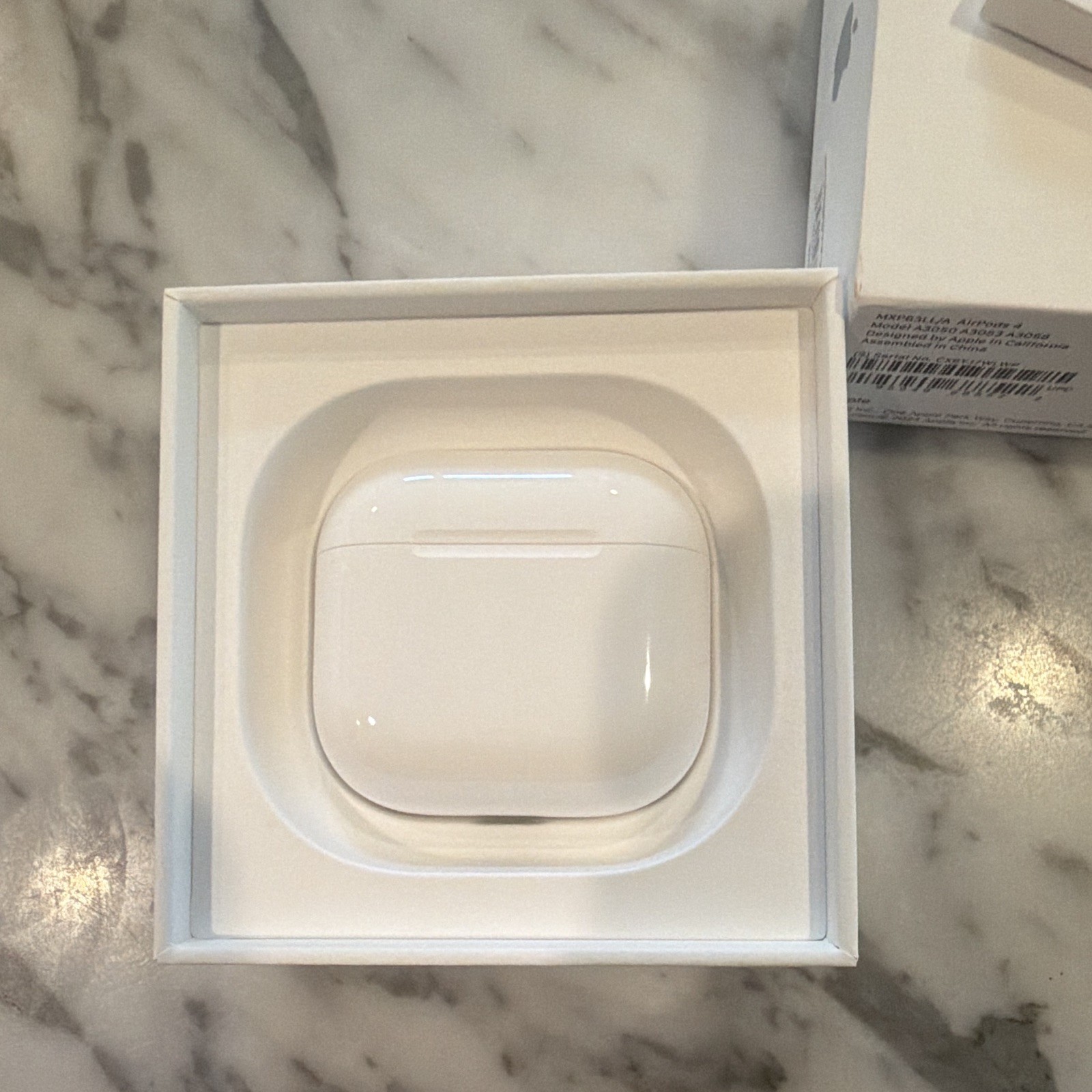 Apple AirPods 4 Wireless Bluetooth In-Ear Earbuds White Double MXP63LL/A