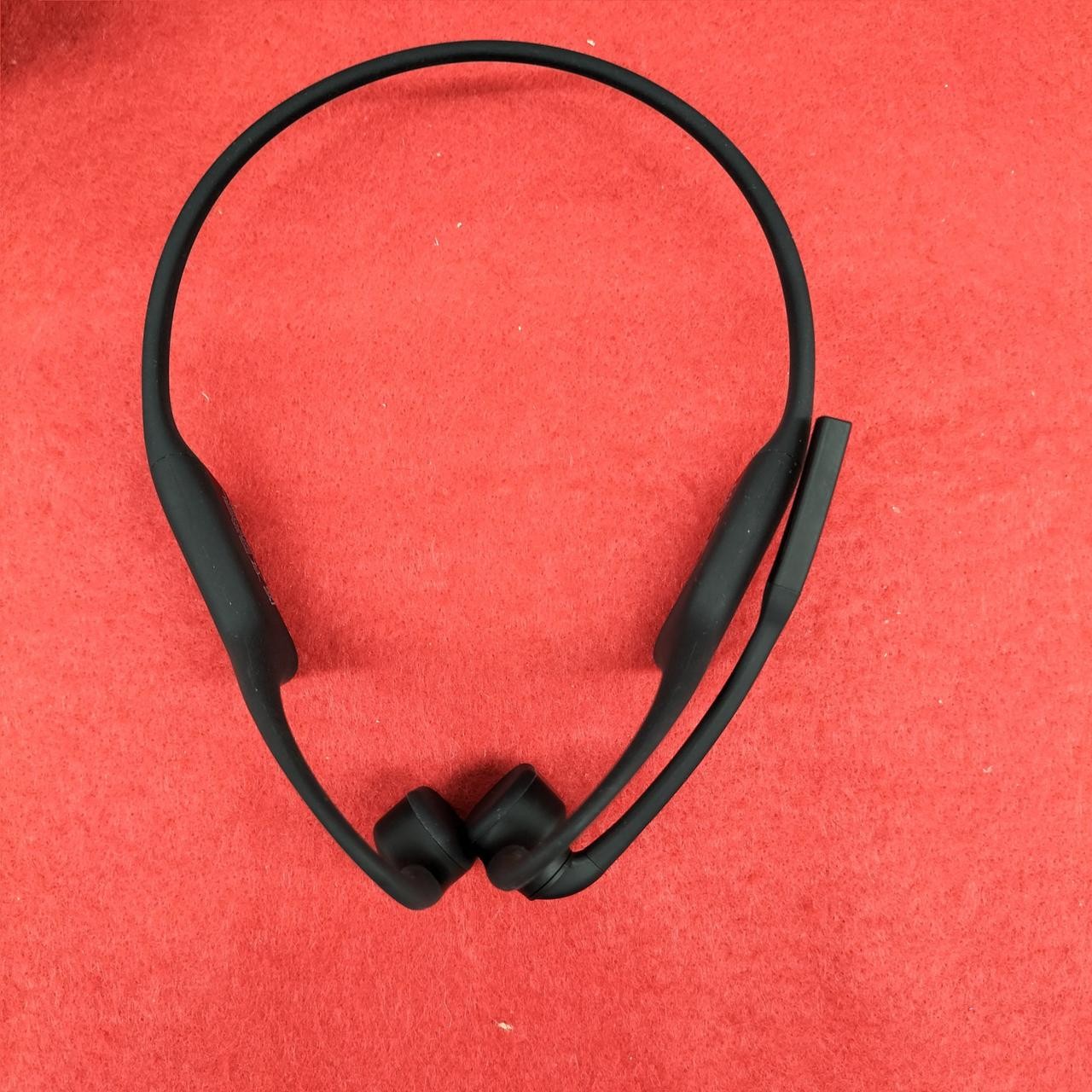 Shokz OPENCOMM UC Bone Conduction Headset Black C102 with Charging Cable