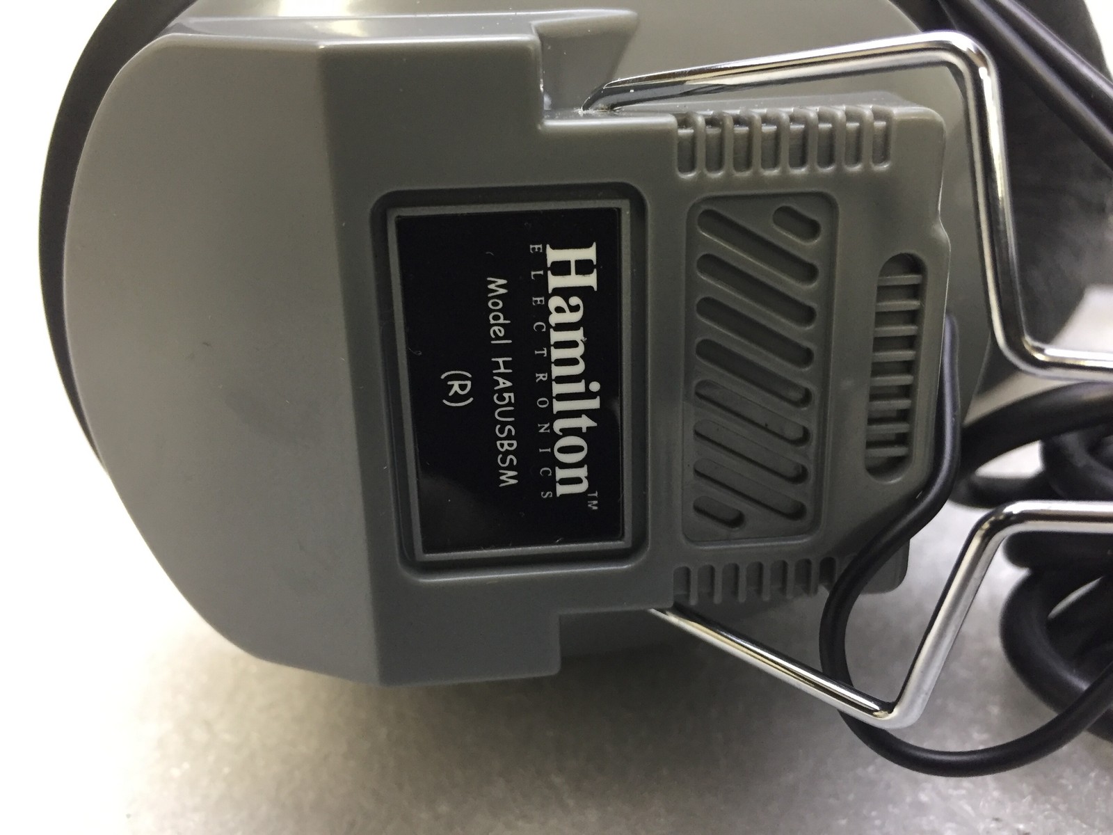 Hamilton Buhl HA5USBSM Headphones w/USB Plug w/Volume Control