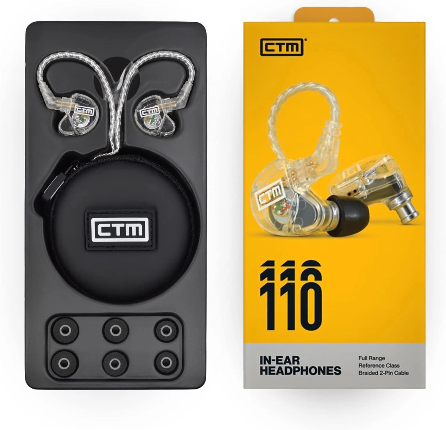 Titanium Coated Dynamic Driver Earphones