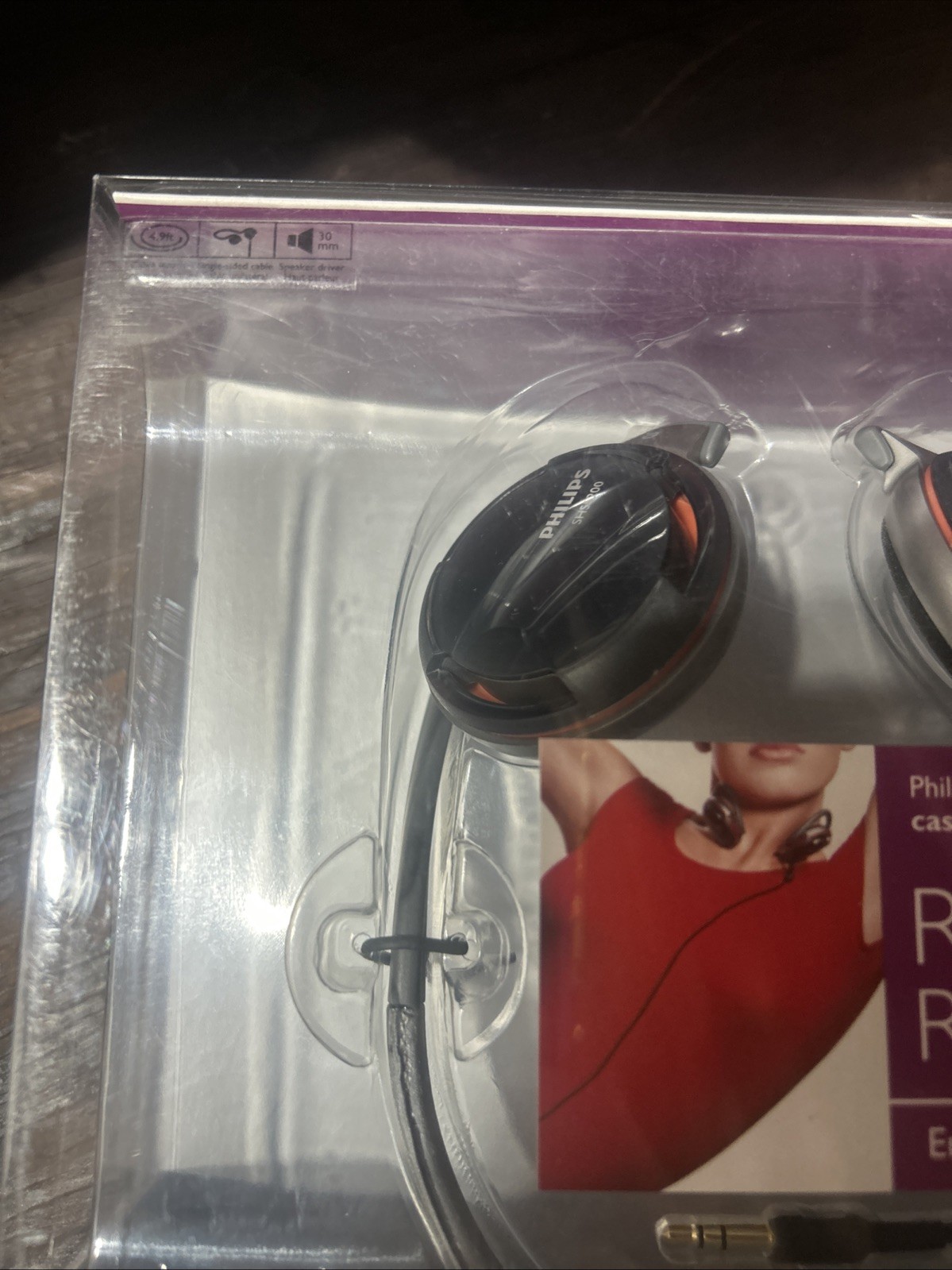 Philips SHS5200 Rich Bass Neckband Headphones Wired 3.5mm New Sealed