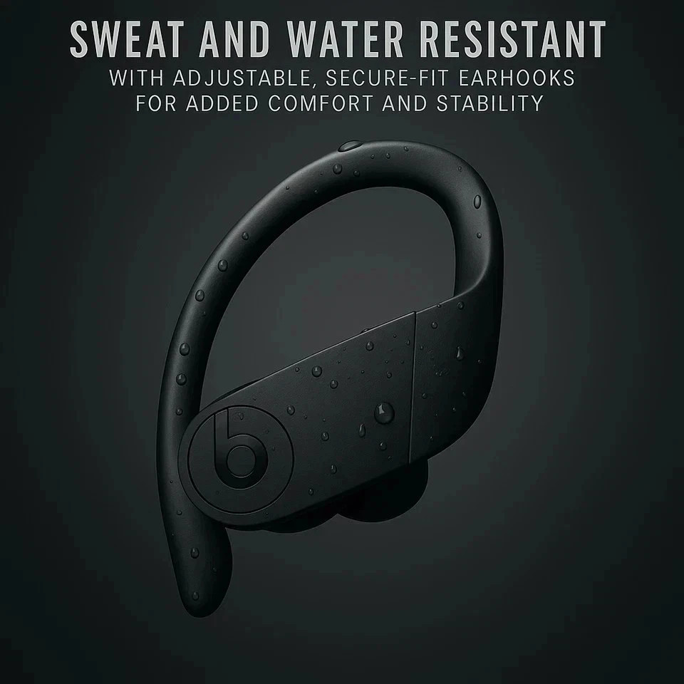 Beats by Dr. Dre Powerbeats Pro Wireless Bluetooth Earbuds Headphones Black