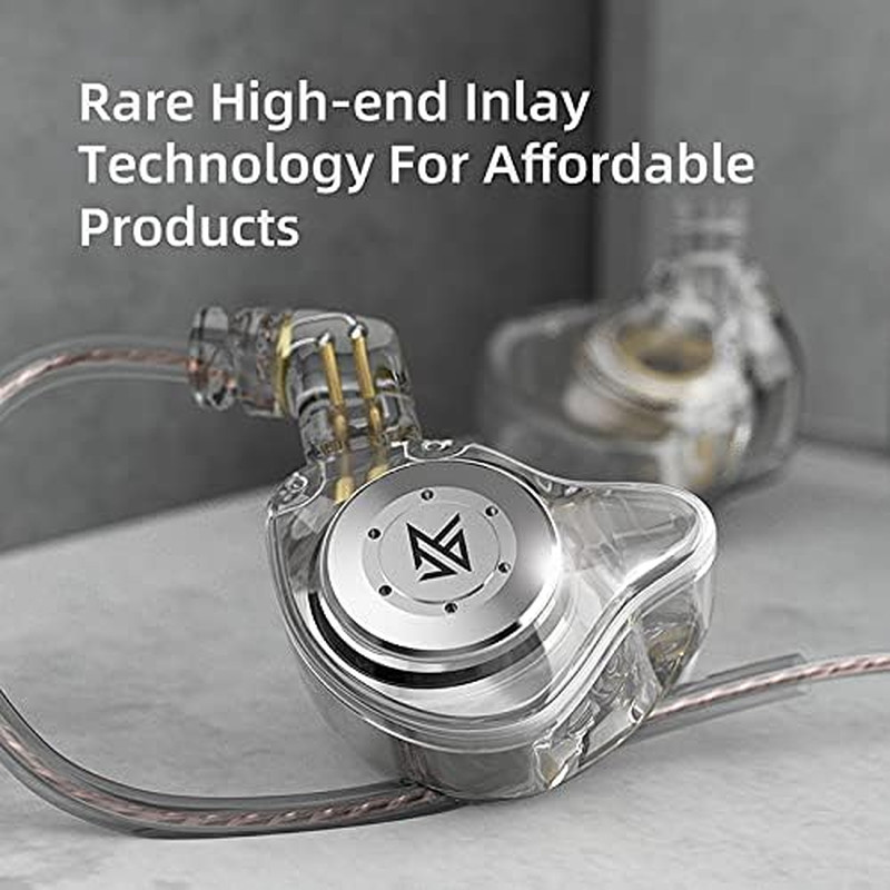KZ EDX Pro in Ear Monitor Headphones KZ IEM Earphones Dual DD Hifi Stereo Sound