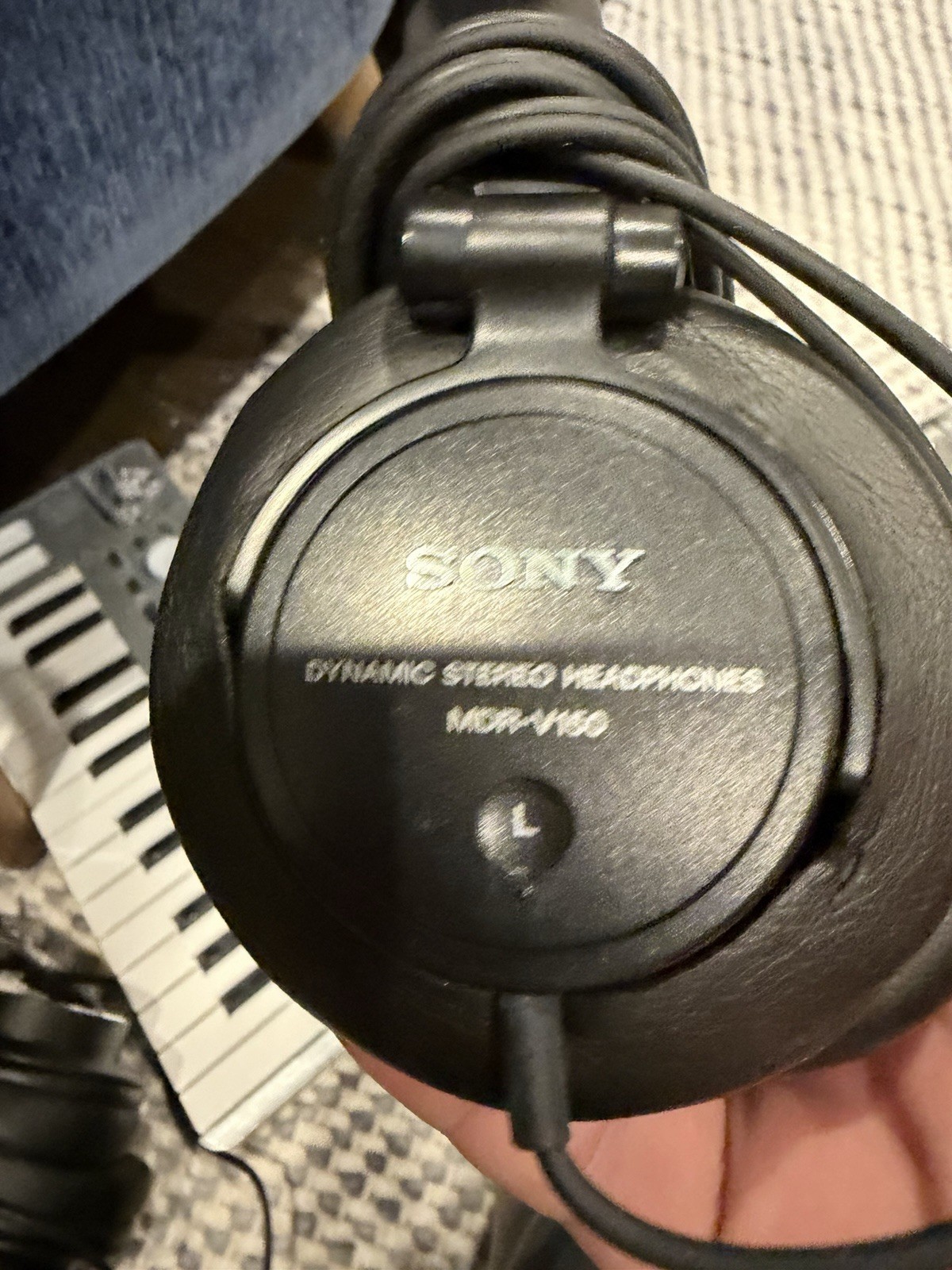 Sony MDR-V150 On Ear Wired Headphones – Black