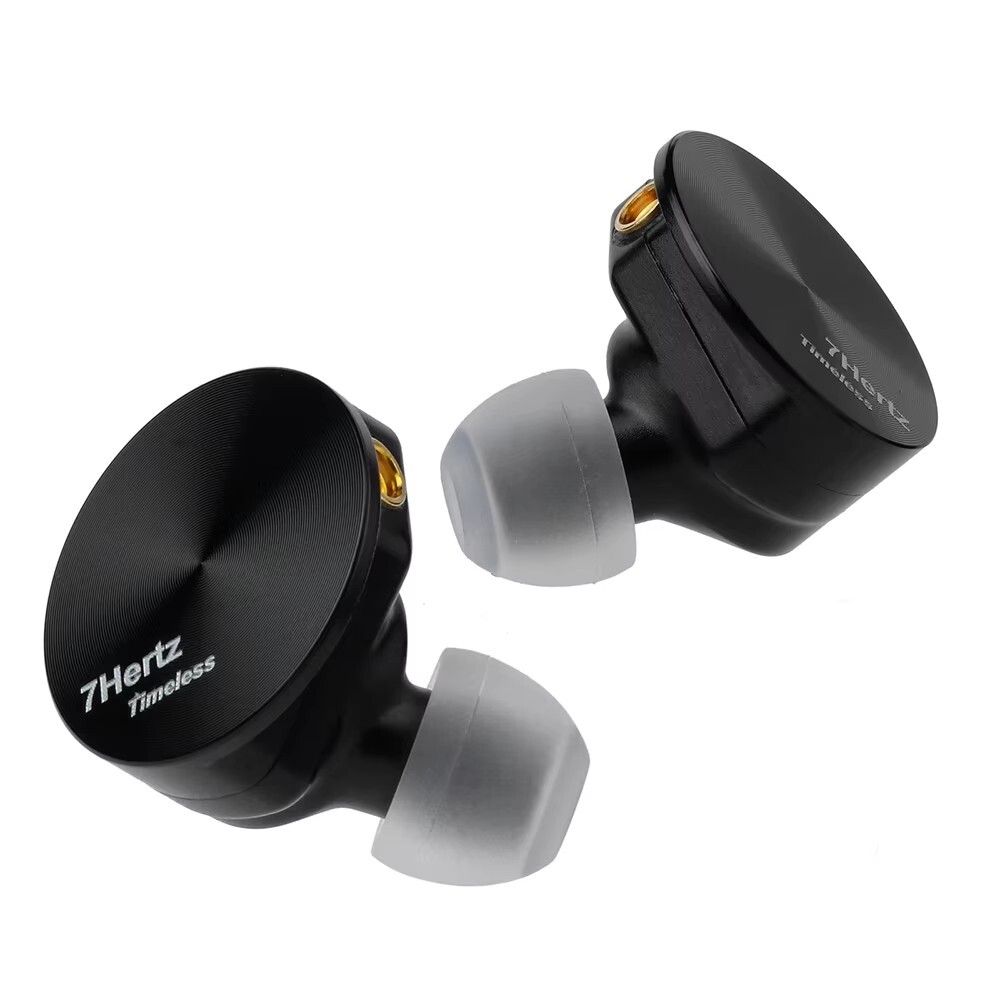 7HZ Timeless IEM HiFi Music CNC Aluminum Shell Earbud with Detachable MMCX Cable