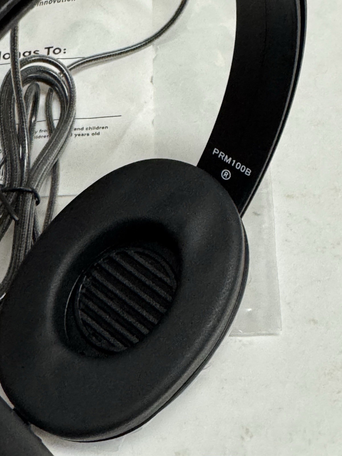 Hamilton Buhl Primo Stereo Headphones – BLACK (prm100b)