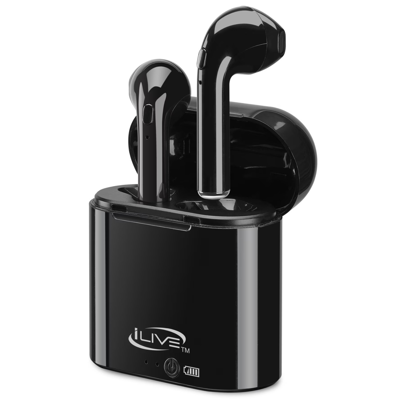 Truly Wireless Earbuds Bluetooth Recharging Case Hands-Free Calls Music